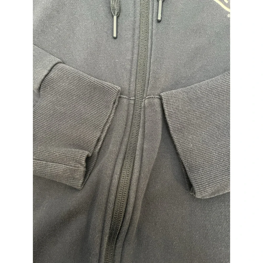 Seattle Kraken 2XL NHL Hockey Hoodie Large 2021 Adidas 3-Stripe Full Zip Pockets